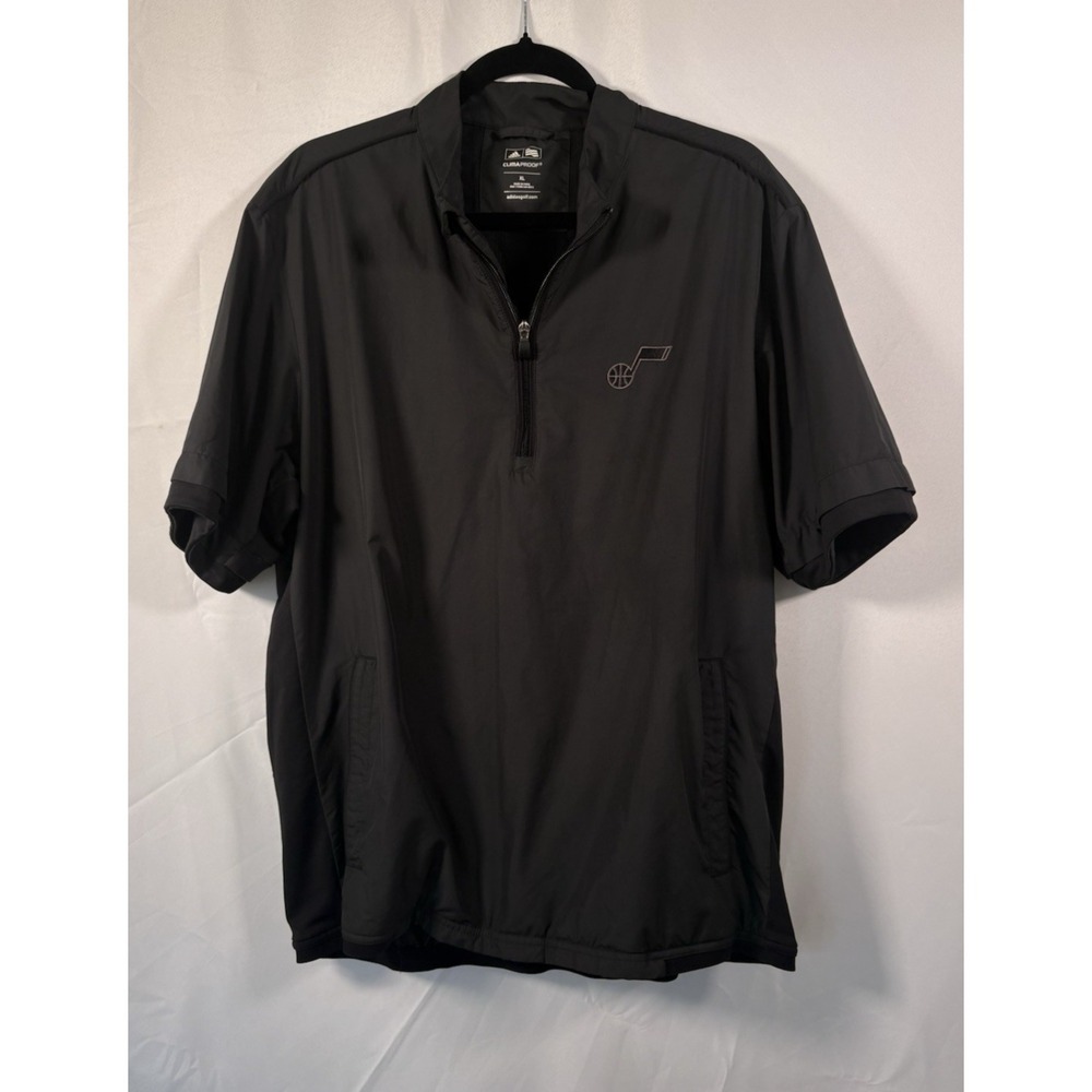 Addias windbreaker size XL Utah Jazz golf 1/4 zip